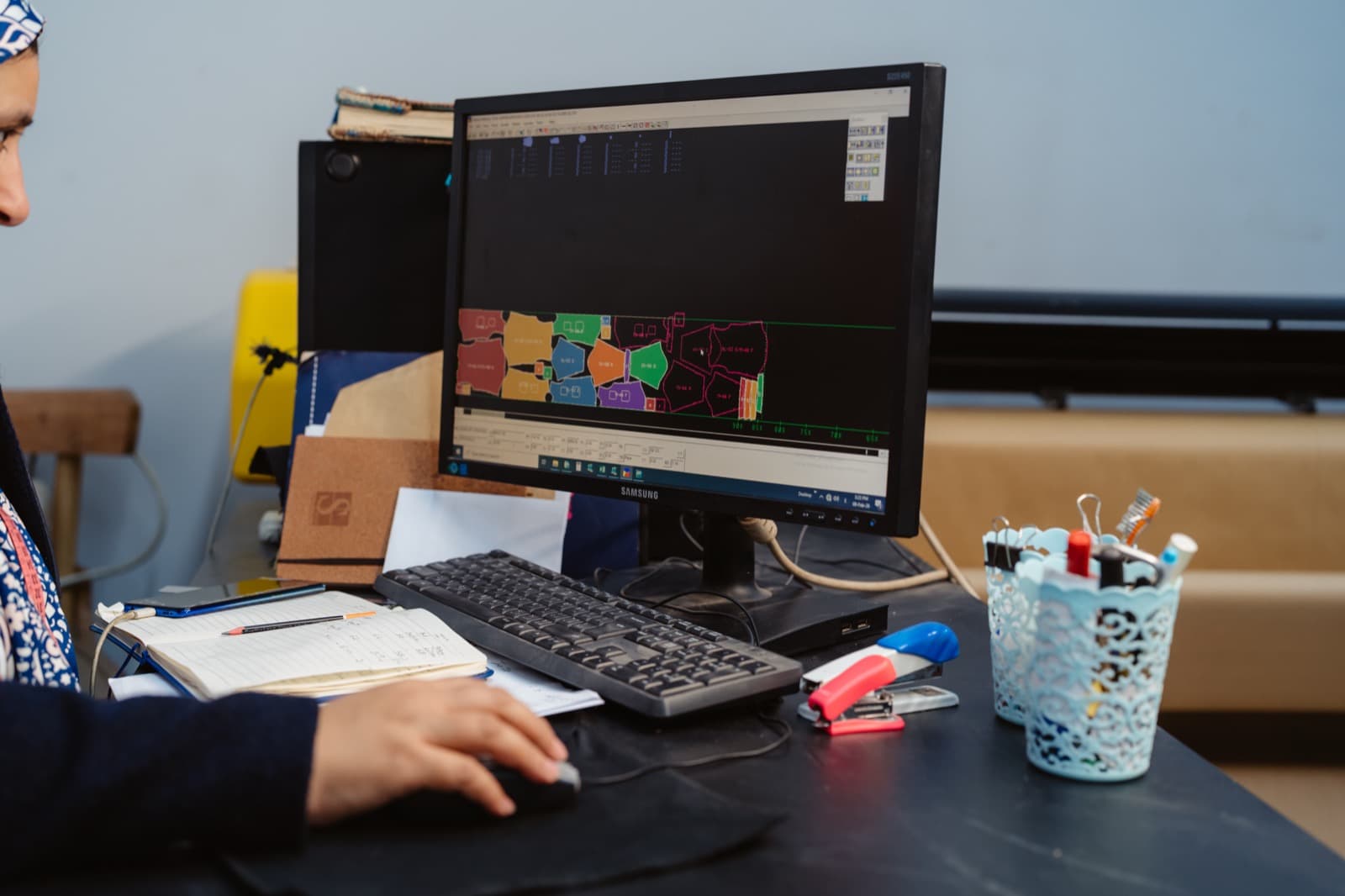 تصميم وتعشيق الباترونات بنظام CAD